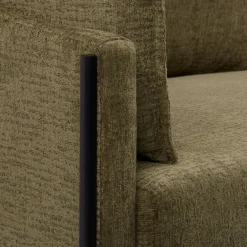 Online Bouclair 3 Seat Green Sofa