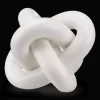 Online Bouclair Abstract Knotted Ceramic Decorative Object