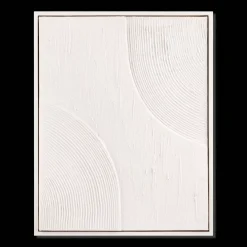 Hot Bouclair Abstract Tone-on-Tone Textured Framed Art