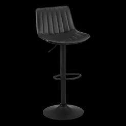 Bouclair Adjustable Barstool with Stitched PU