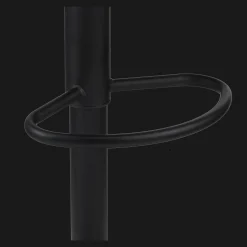 Outlet Bouclair Adjustable Fabric and Metal Barstool