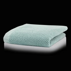 Hot Bouclair Aqua Textured Hand Towel