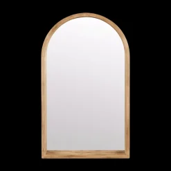 Clearance Bouclair Arched Barn Wood Mirror