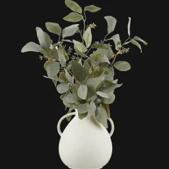 Sale Bouclair Aritificial Eucalyptus Plant in Ceramic Pot