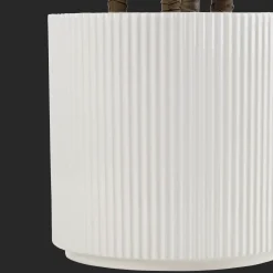 Clearance Bouclair Artificial Exotic Floor Plant in White Pot