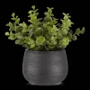 Bouclair Artificial Plant in Striped Pot