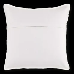 Discount Bouclair Auriel Blue & Beige Flora Decorative Pillow