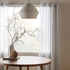 Online Bouclair Beige Merlot Sheer Curtain