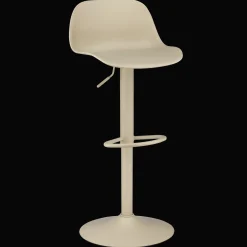 New Bouclair Beige Metal & Plastic Bar Stool