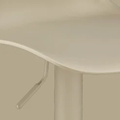 New Bouclair Beige Metal & Plastic Bar Stool