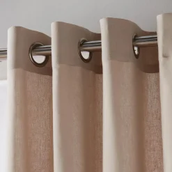 Online Bouclair Beige Naturia Panel Curtain