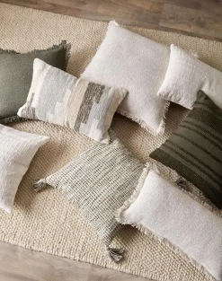 New Bouclair Beige Palmer Decorative Pillow