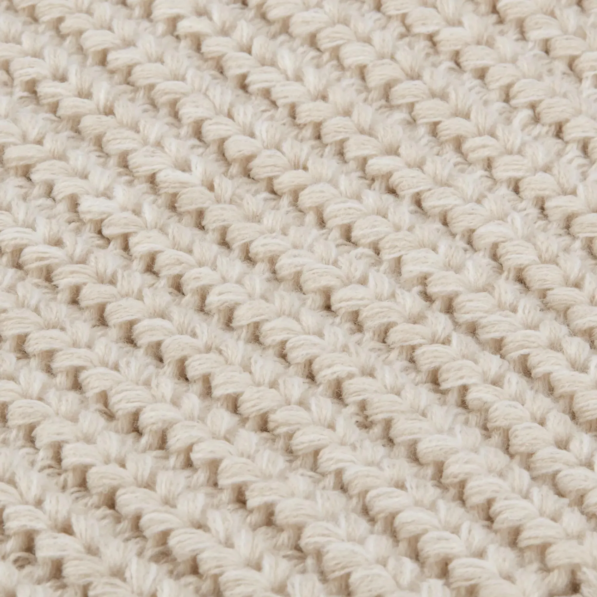 Hot Bouclair Beige Ribba Throw