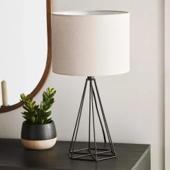 Best Bouclair Beige Round Woven Lamp Shade