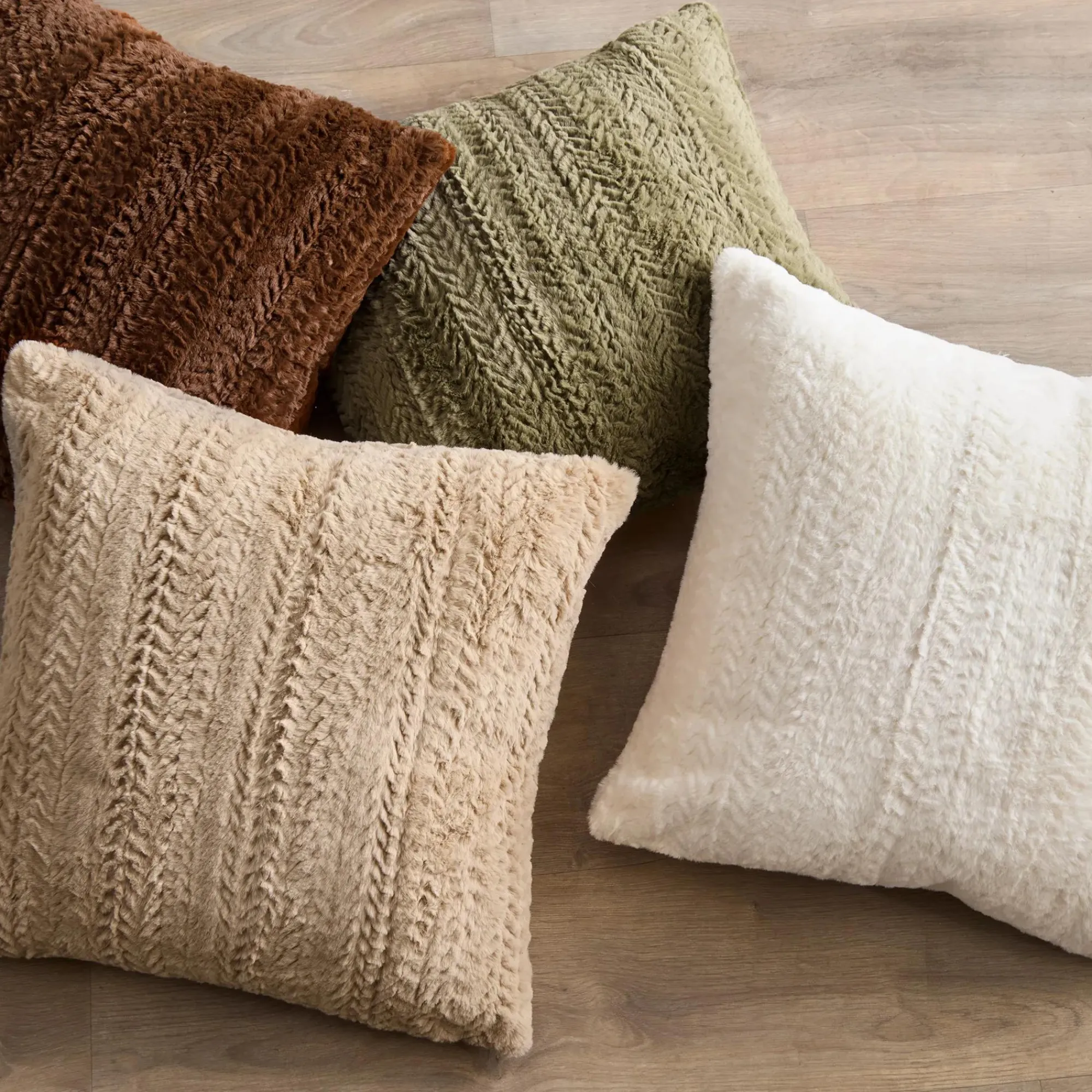 Online Bouclair Beige Set of 2 Ellyn Decorative Pillow