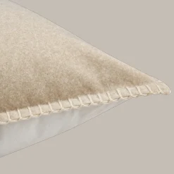 Clearance Bouclair Beige Waverly Decorative Lumbar Pillow