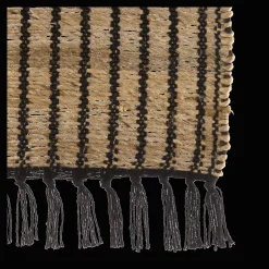 Sale Bouclair Black & Natural Table Runner