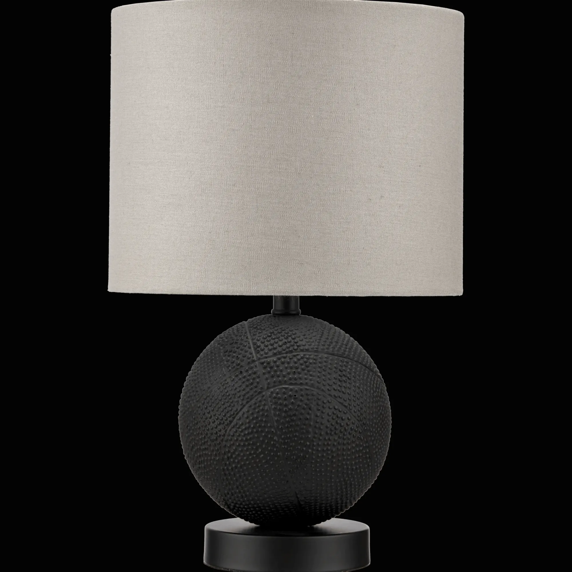 Discount Bouclair Black Basketball Table Lamp