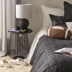 Discount Bouclair Black Basketball Table Lamp