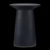 Online Bouclair Black Cement Hourglass Side Table