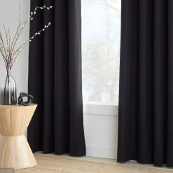 Outlet Bouclair Black Chita Blackout Curtain