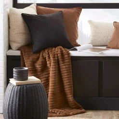 Online Bouclair Black Clifford Decorative Pillow