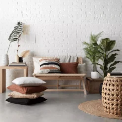 Online Bouclair Black Clifford Decorative Pillow