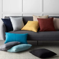 Online Bouclair Black Clifford Decorative Pillow