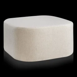 Bouclair Black Coffee Table with Ottoman