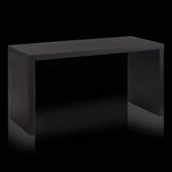Bouclair Black Coffee Table with Ottoman