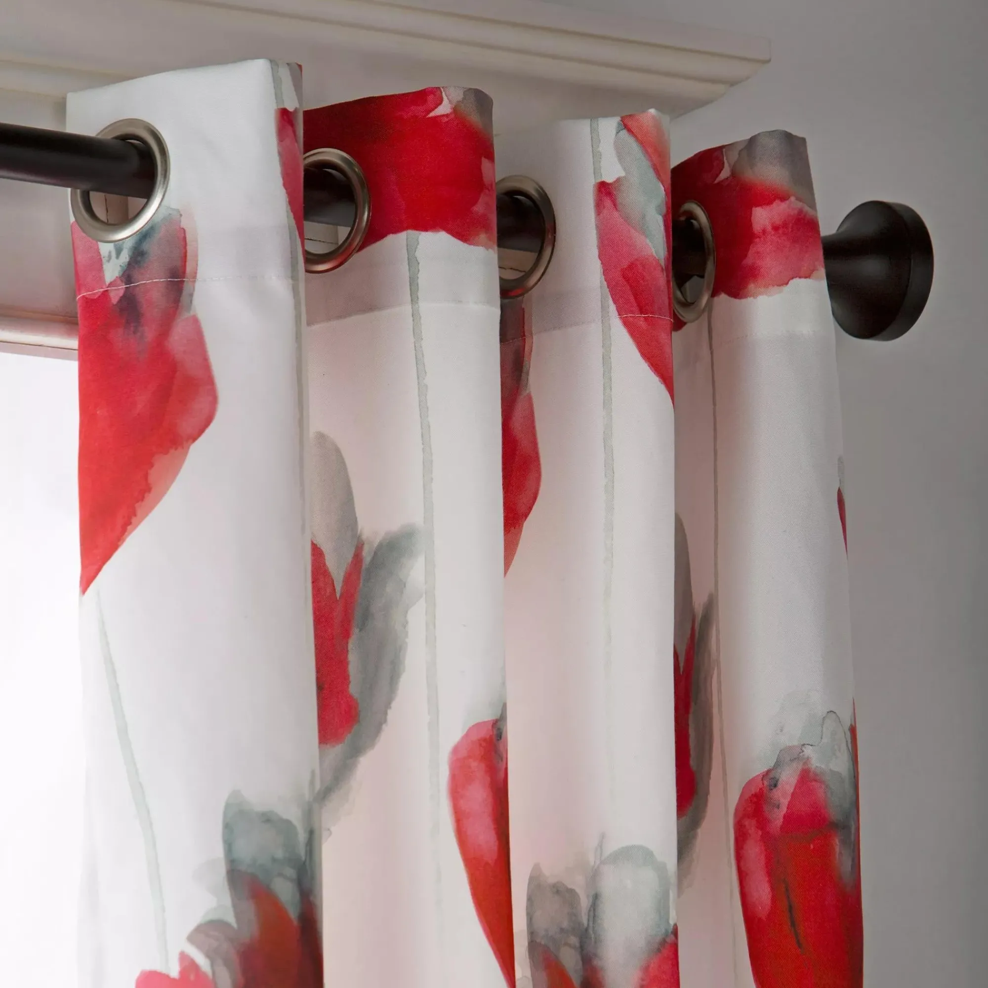 Discount Bouclair Black Curtain Rod Set - Diameter 16/19 mm