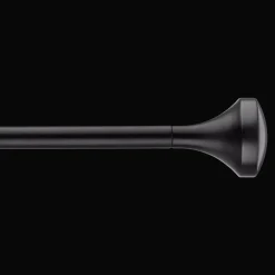 Discount Bouclair Black Curtain Rod Set - Diameter 16/19 mm