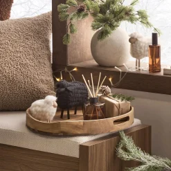 Outlet Bouclair Black Decorative Sheep