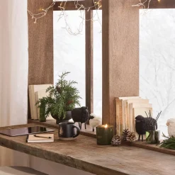 Outlet Bouclair Black Decorative Sheep