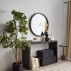 Outlet Bouclair Black Hourglass Bubble Vase