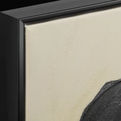 Sale Bouclair Black Leaf in a Vase Framed Art