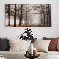 Outlet Bouclair Black Leaves