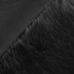 Hot Bouclair Black Logan Faux Fur Throw