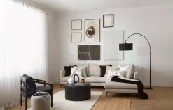 Hot Bouclair Black Logan Faux Fur Throw