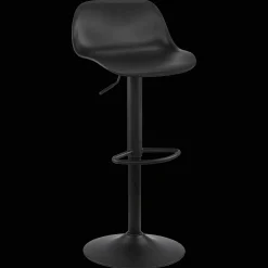 Online Bouclair Black Metal & Plastic Bar Stool