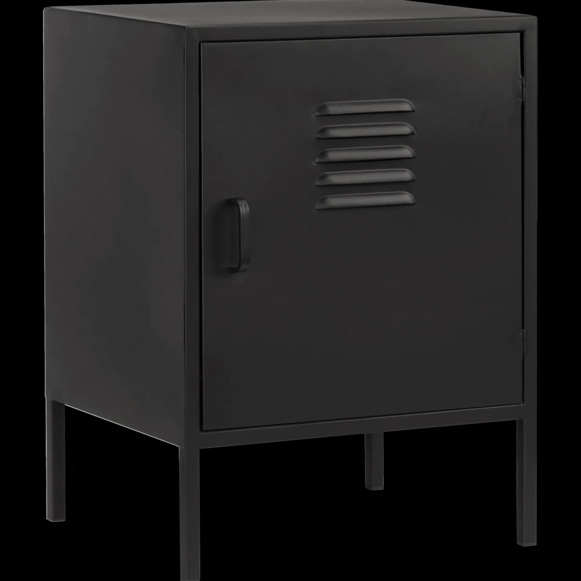 Hot Bouclair Black Metal Locker Side Table
