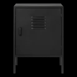 Hot Bouclair Black Metal Locker Side Table