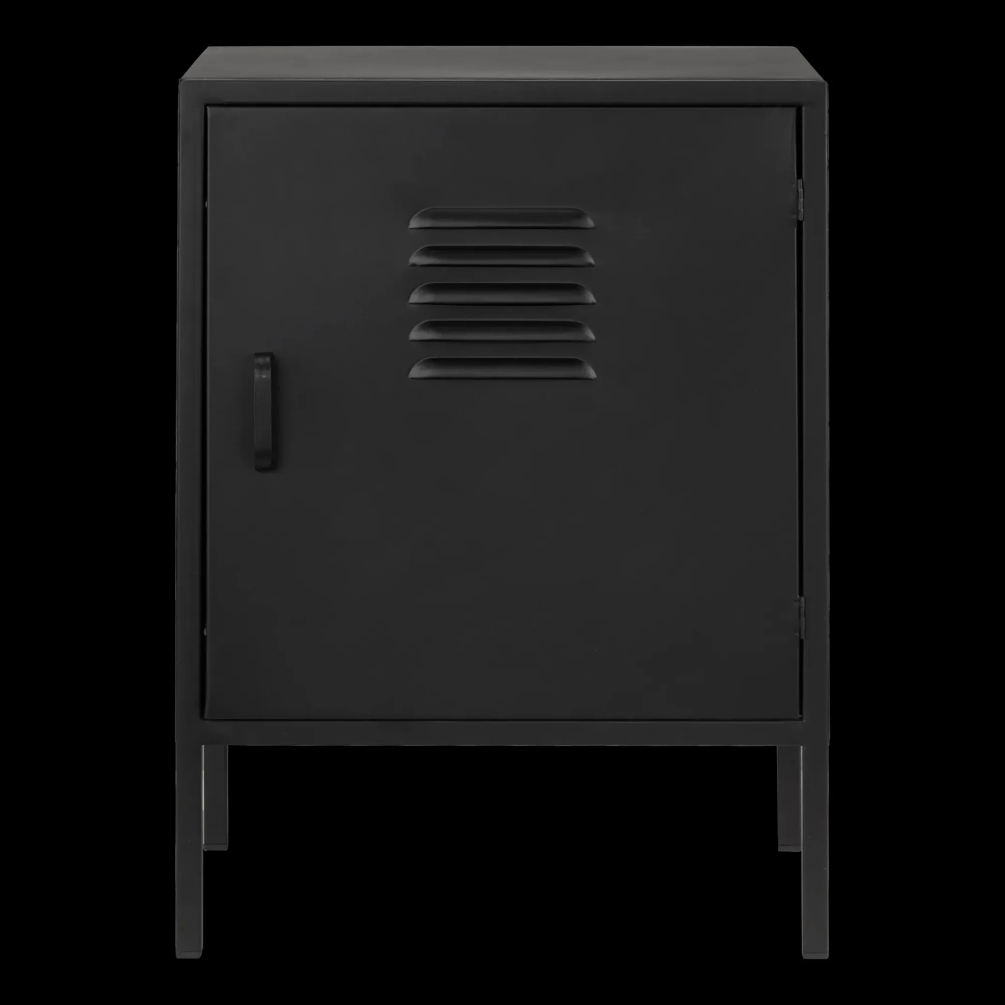 Hot Bouclair Black Metal Locker Side Table