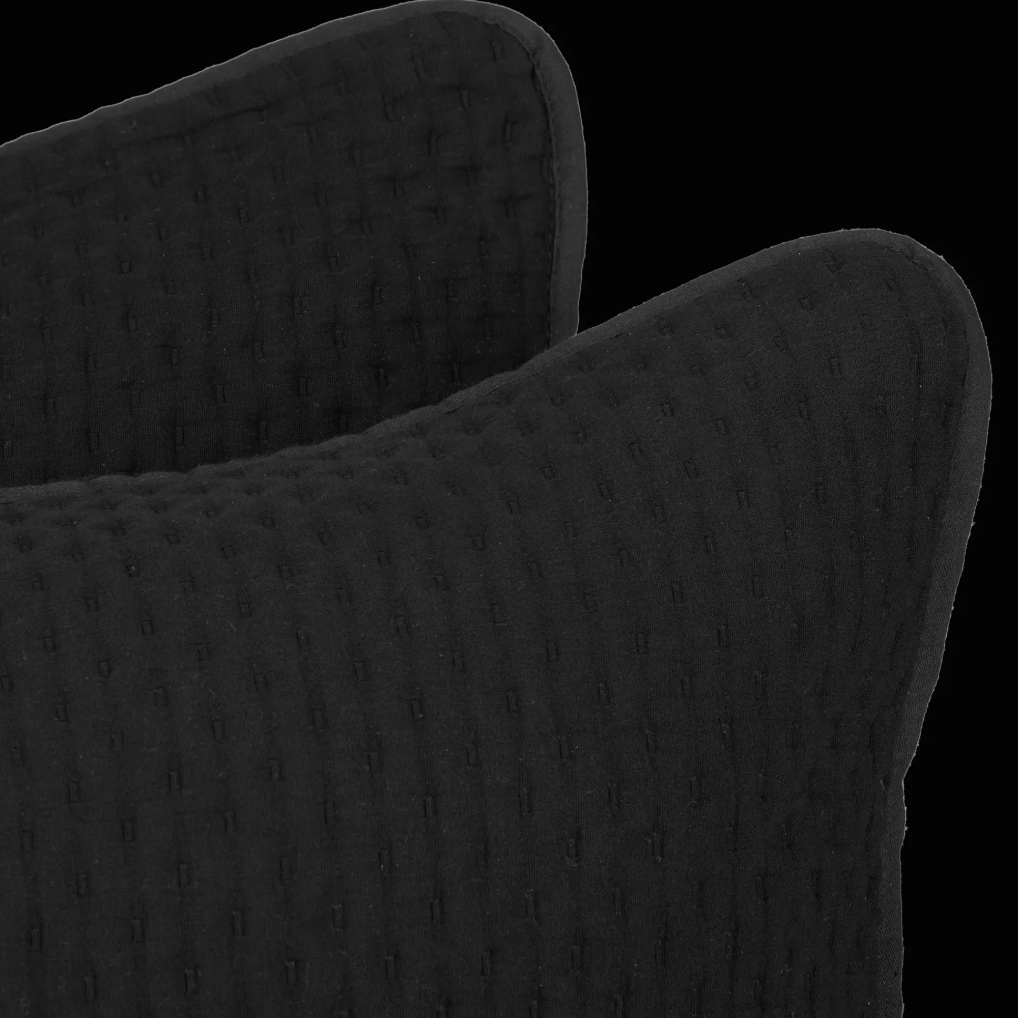 Discount Bouclair Black Nash Collection - 3-Piece Coverlet Set