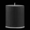 Hot Bouclair Black Ribbed Candle