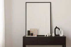 Hot Bouclair Black Ribbed Candle