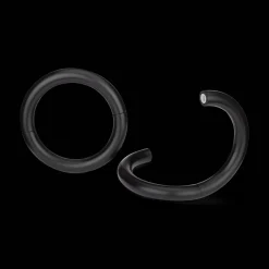 Hot Bouclair Black Set of 2 Magnetic Metal Holdbacks