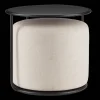 Clearance Bouclair Black Side Table with Ottoman