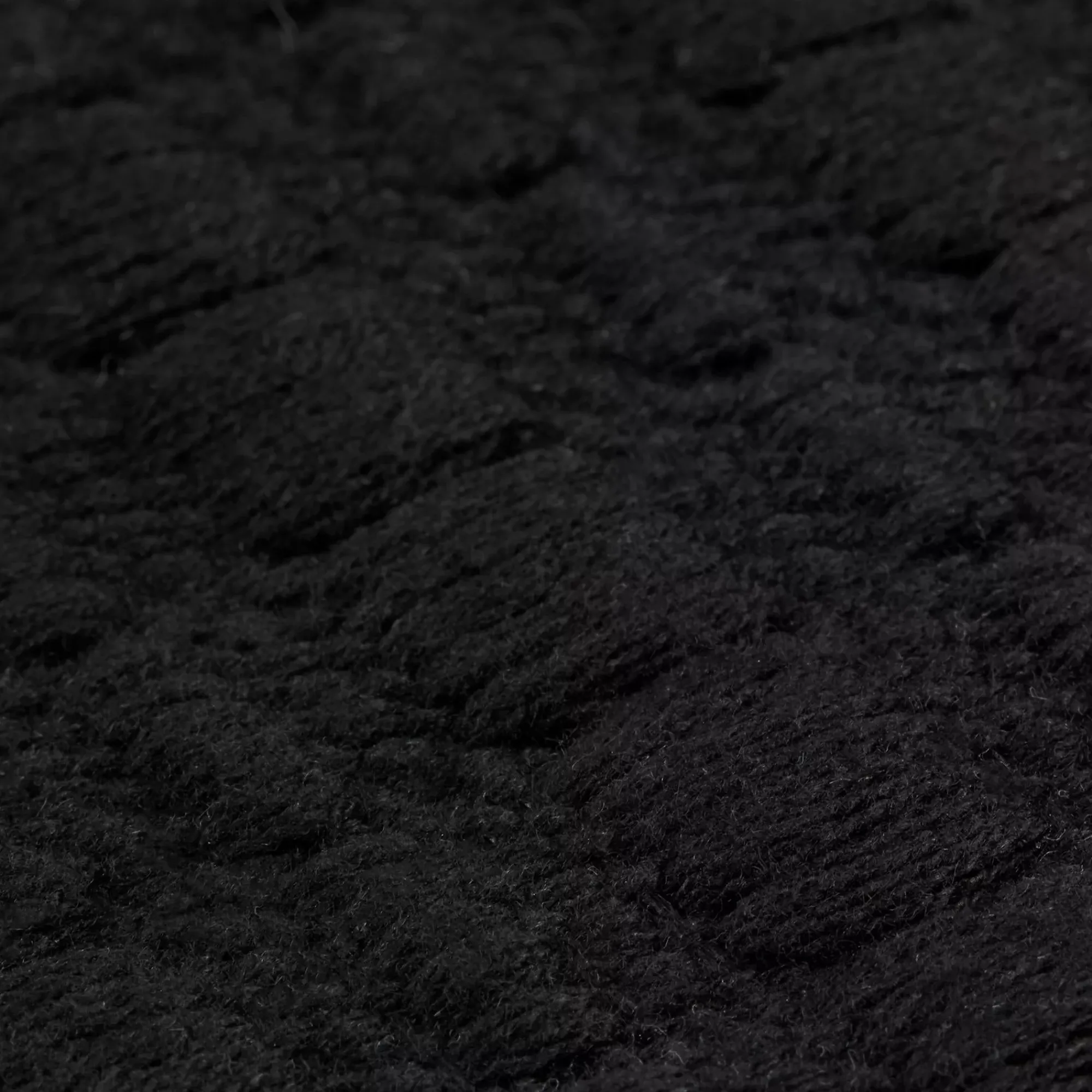 New Bouclair Black Table Runner