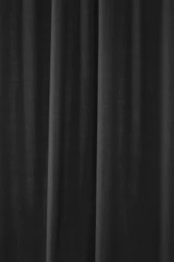 Sale Bouclair Black Taha Rod Pocket Back Tab Blackout Curtain